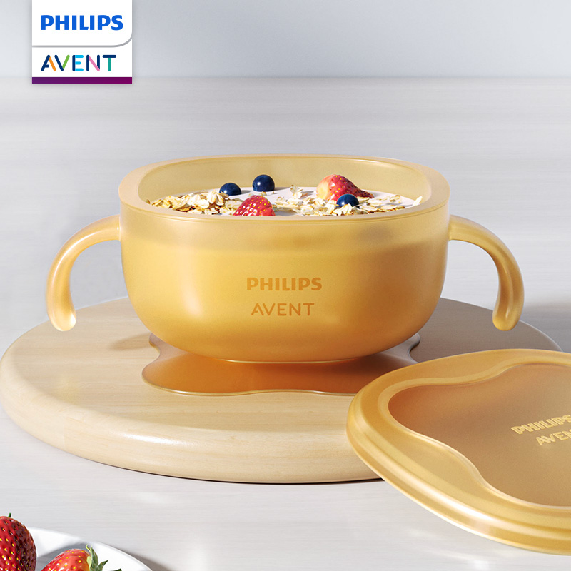 Silicone Suction Bowl - Детская силиконовая чаша для еды PHILIPS