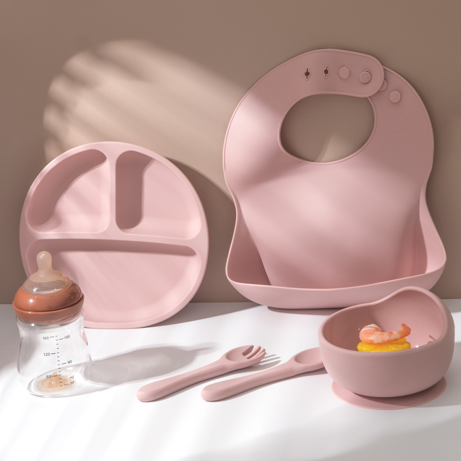 5 шт., детский силиконовый наб – обзор и цена Silicone Suction Bowl
