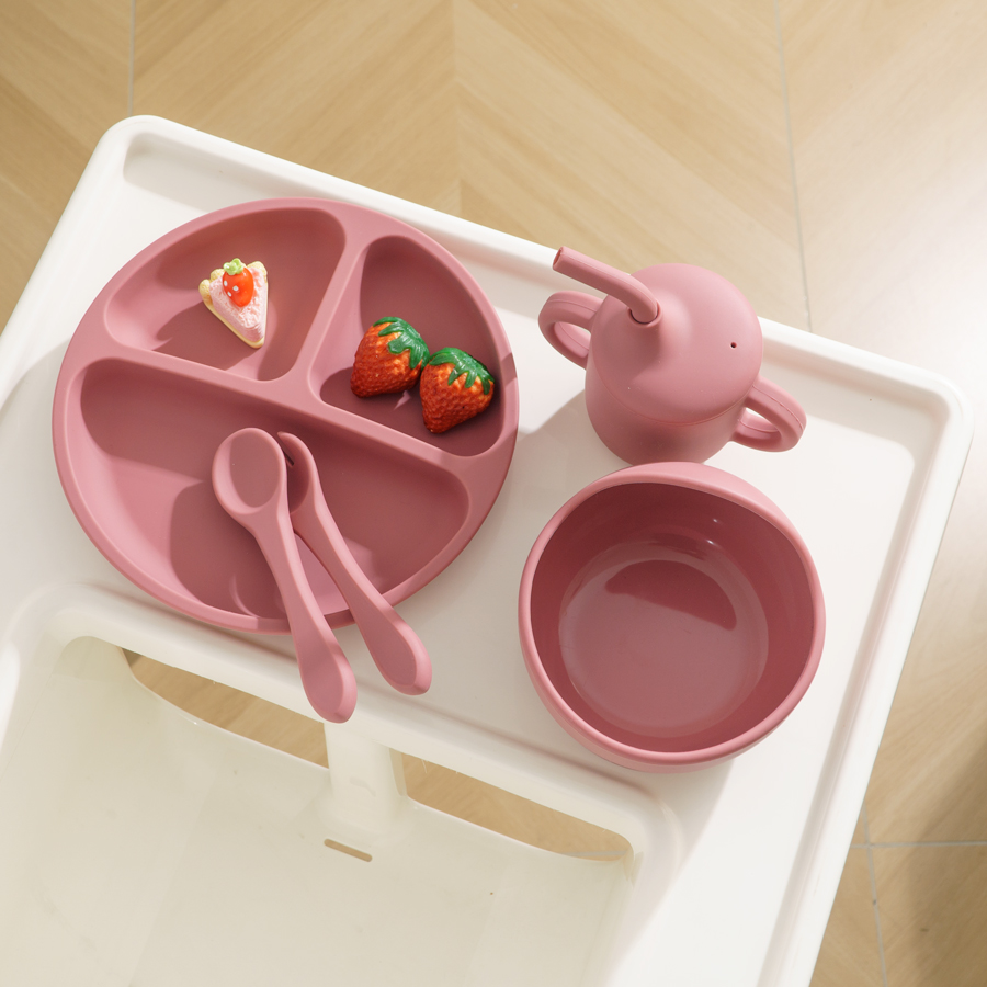 5 шт., детский силиконовый наб – обзор и цена Silicone Suction Bowl