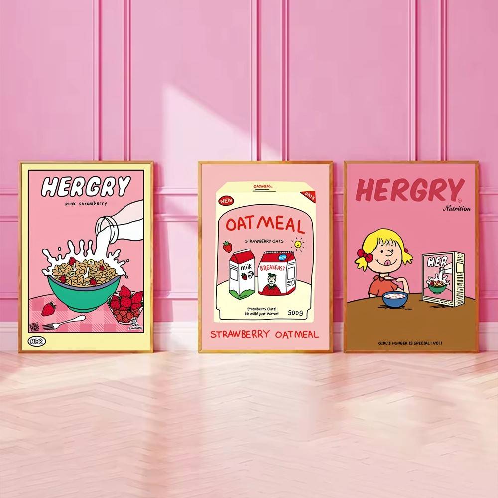 Нарисованный вручную бумажный  – обзор и цена Baby Food Oatmeal