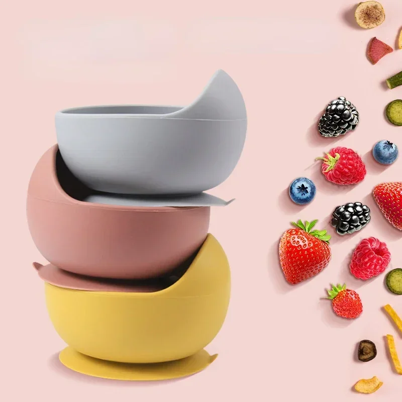 Пищевой силиконовый набор детс – обзор и цена Silicone Suction Bowl