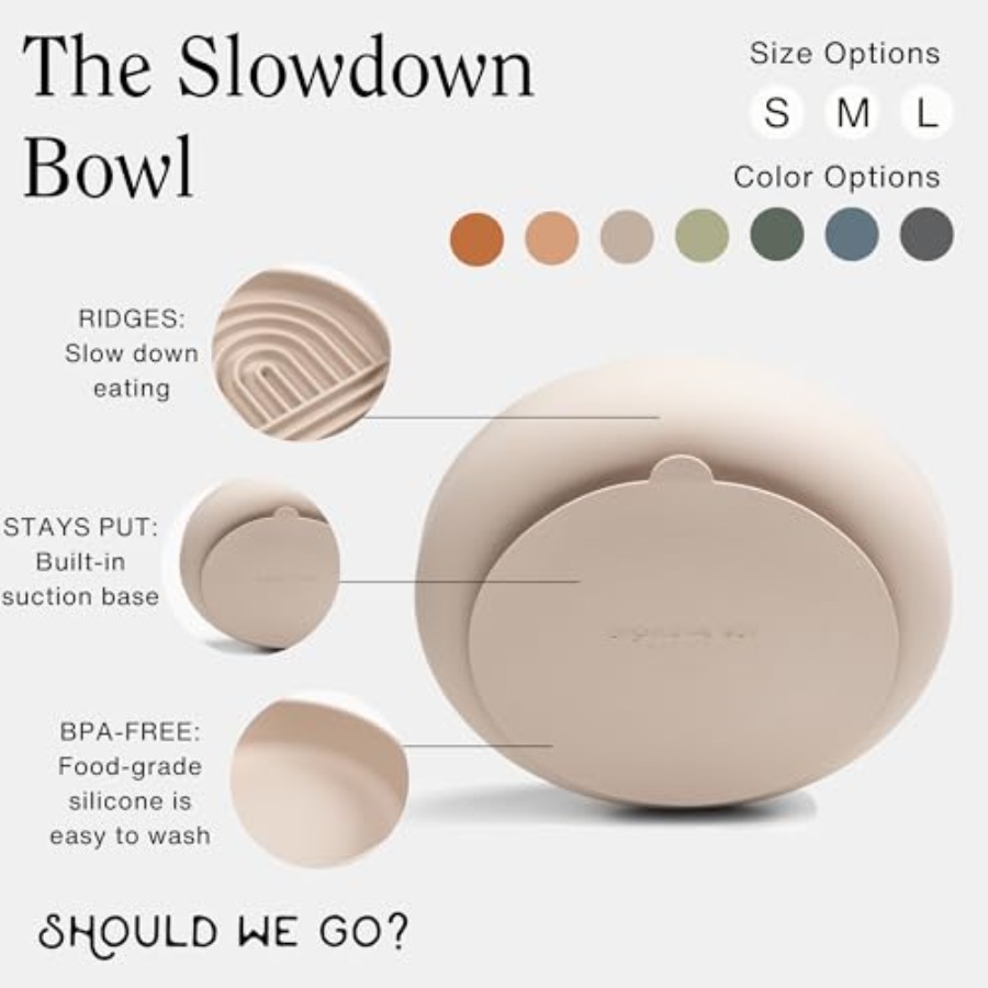 Миски для медленного кормления – обзор и цена Silicone Suction Bowl