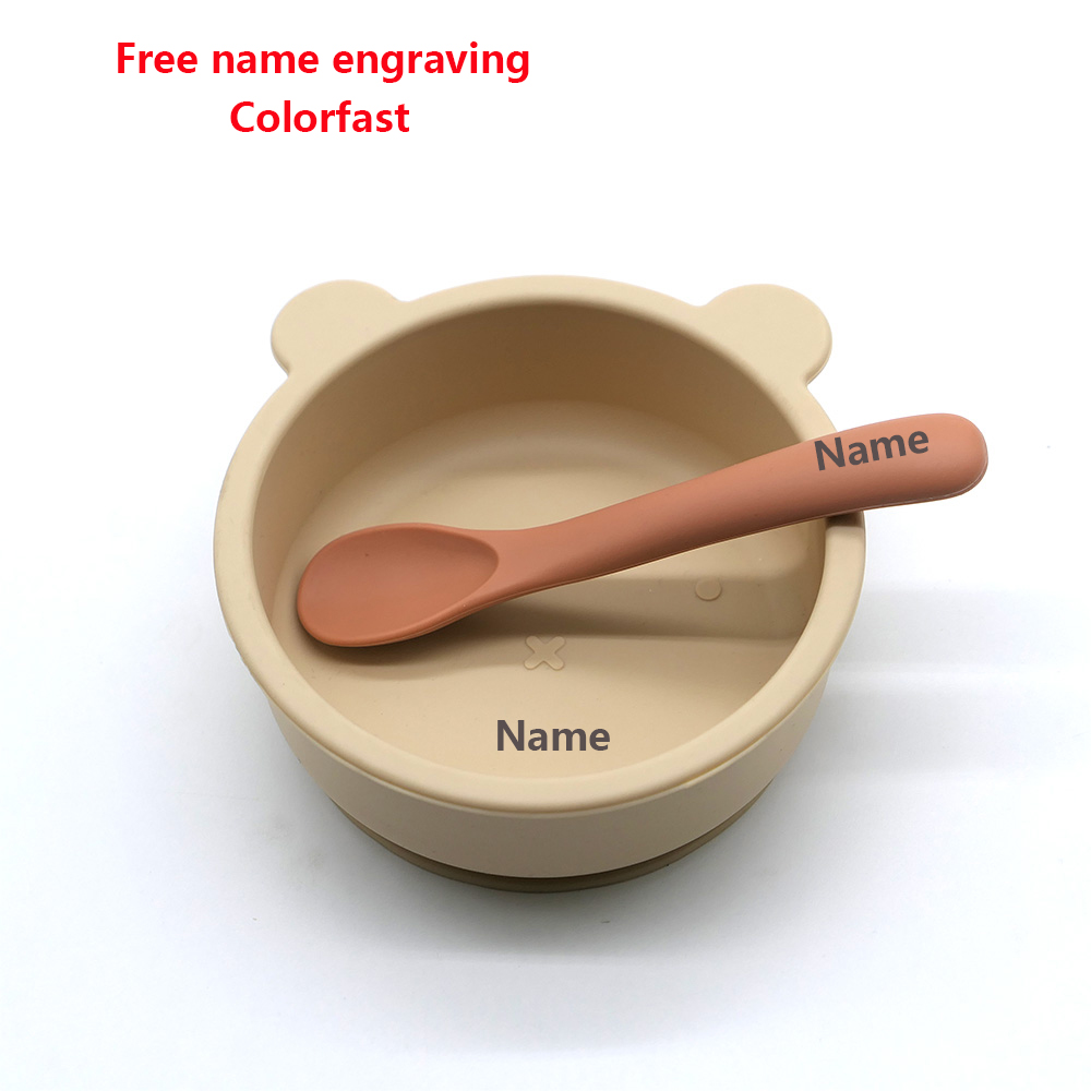 Набор детской посуды, миска, л – обзор и цена Silicone Suction Bowl